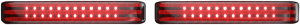 Probeam® Led Sequential Bagz Saddlebag Lights Red, 1, nordicamoto.ro