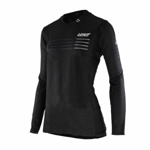 Tricou Dama MTB Leatt Gravity 4.0 Black, 1, nordicamoto.ro