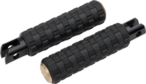 M-eight Fusion Footpegs Black, Brass