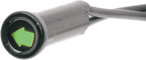Snap-in Indicator Light Black