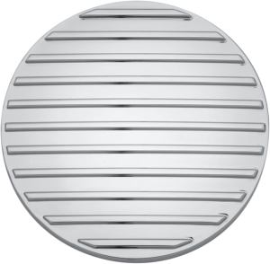 Finned Front Primary Accent Chrome, 1, nordicamoto.ro