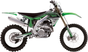 Evo Graphics Kit Black, Green, 1, nordicamoto.ro