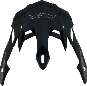 Fx-41ds Solid Visor Peak Gloss Black Black ONE SIZE, 1, nordicamoto.ro