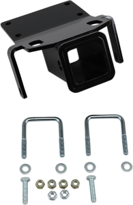 Rear Receiver Hitch Black, Powder-coated, 1, nordicamoto.ro