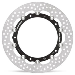 Halo sorozatú úszó versenyrotor, fekete, rozsdamentes acél, 1, nordicamoto.ro