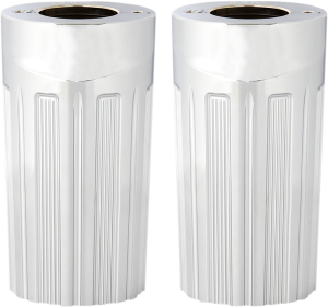 Aluminum Fork Boot Covers Silver