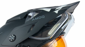 AMOQ Adaptor Peak fekete/szürke, nordicamoto.ro