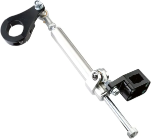 MOOSE RACING 7-way Steering Stabilizer Black 