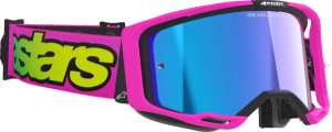 Motorkerékpáros szemüveg, Alpinestars Vision 8 Vista sárga/rózsaszín szemüveg, nordicamoto.ro