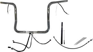 Plug & Play Ez Install 1-1/4(r) Round Top Handlebar Kit Silver
