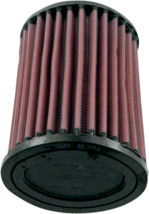 High Flow Air Filter Black, Red