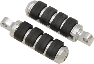 Soft-ride Footpegs Silver Small, 1, nordicamoto.ro
