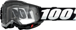 100% Accuri 2 Enduro Goggles Black  ONE SIZE, 1, nordicamoto.ro