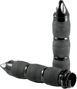 Spike Air Cushioned Grips Black, 1, nordicamoto.ro