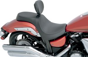 2-up Predator Seat With Backrest Black, 4, nordicamoto.ro