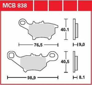All Round Ceramic Brake Pads