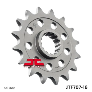 JT SPROCKETS Első lánckerék, természetes színű 