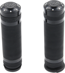 Hand Grips Black, Powder-coated, 2, nordicamoto.ro