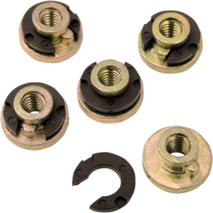 Seat Mount Nut And Replacement (r)e(r) Clip Black