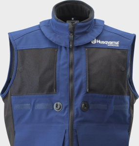 Husqvarna Gotland kabát – Fekete/Kék – XL, 3, nordicamoto.ro