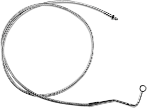 Designer Series Dot Abs-specific Mid Brake Line Kit Chrome, Sterling Chromite® Ii, 1, nordicamoto.ro