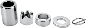 Axle Spacer/nut Kit Silver, 1, nordicamoto.ro