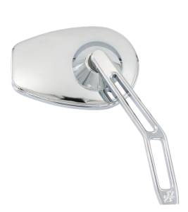 Micro Mirror W/v2 Cut-out Stem Silver