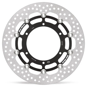 Halo sorozatú úszó rotor, fekete, rozsdamentes acél, 1, nordicamoto.ro