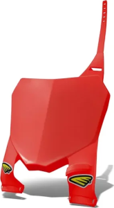 Piros rendszámtábla