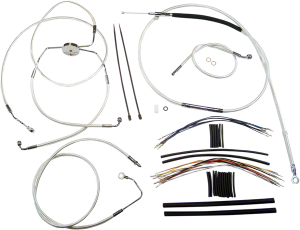 Sterling Chromite Ii® Designer Handlebar Installation Kit Silver, 1, nordicamoto.ro