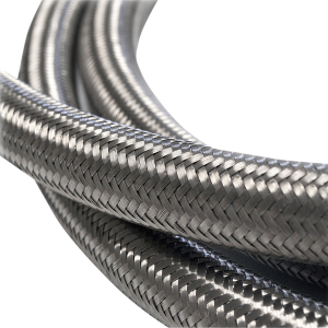 Fiber Braided Oil Hose Black, 2, nordicamoto.ro