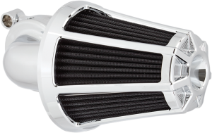 Monster Sucker Air Cleaner Kit With Cover Silver, 1, nordicamoto.ro