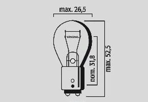 Filament Bulbs Clear, 2, nordicamoto.ro