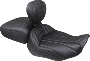 Deluxe Touring Solo Seat Black, 1, nordicamoto.ro