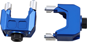 Captive Axle Block Sliders Blue