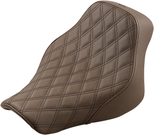 Renegade Lattice Stitch Solo Seat Brown, 2, nordicamoto.ro