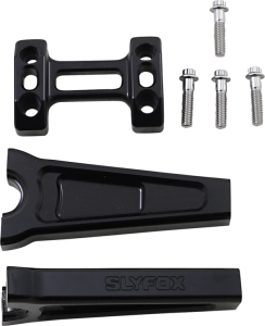 Handlebar Riser Kit Black, 2, nordicamoto.ro