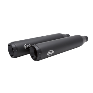 Grand National Ec Slip-on Mufflers Black, Matte, 2, nordicamoto.ro