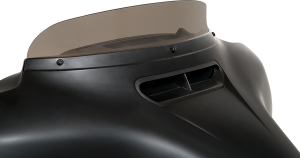 Batwing Spoiler Windshield Black, 1, nordicamoto.ro