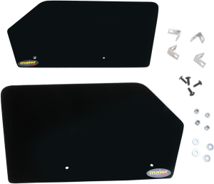 Replacement Number Plates Black, 1, nordicamoto.ro
