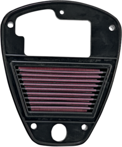 High-flow Air Filter Black, Red