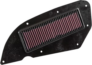Scooter Replacement High-flow Air Filter Black, Red, 1, nordicamoto.ro