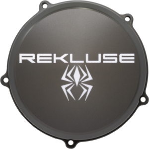 Clutch Cover Black, Anodized