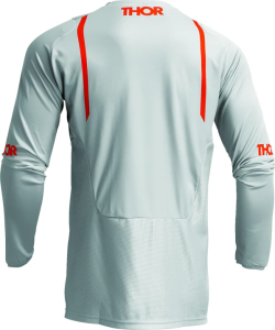 Tricou Thor Pulse Mono Gray/Orange XL, 3, nordicamoto.ro