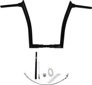 1-1/2(r) Ez Install Pointed Top Handlebar Kit Black, 1, nordicamoto.ro