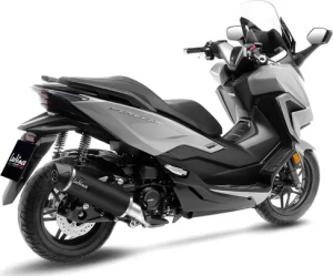 LeoVince Nero Slip-On kipufogórendszer Honda-hoz – Black Edition, 4, nordicamoto.ro