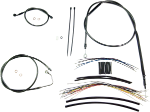 Black Pearl Upper Handlebar Installation Kit Black