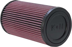 High-flow Air Filter Black, Red, 1, nordicamoto.ro
