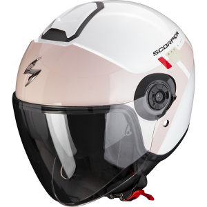 Casca open face/jet SCORPION EXO CITY II MALL M Rosu/Alb, 5, nordicamoto.ro