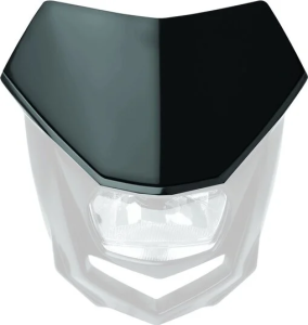Replacement Plate For Halo Headlight Black, 1, nordicamoto.ro